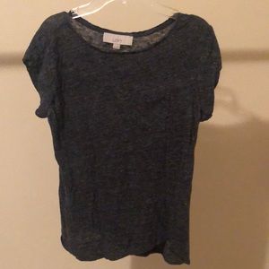 Ann Taylor Loft grey shirt size XS